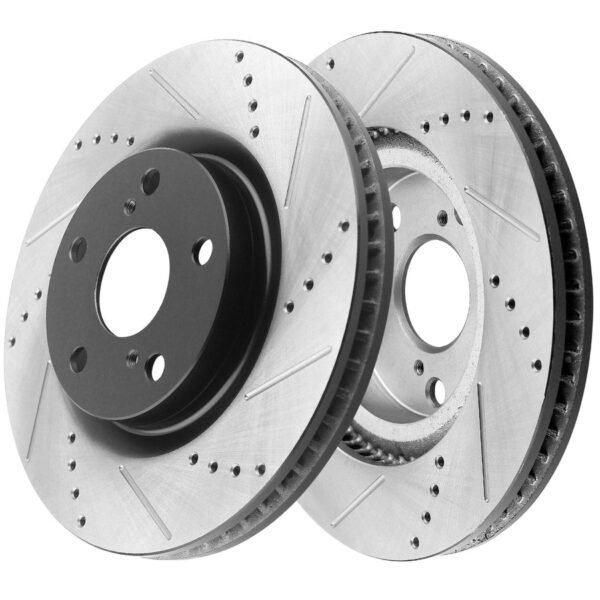 Front Drilled Brake Rotors For Toyota