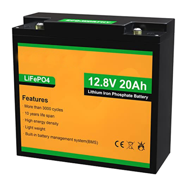 lifepo4 lithium-ion battery 12.8V 20A